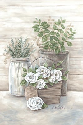 Rose Botanical Canvas Print by Diane Kater | iCanvas