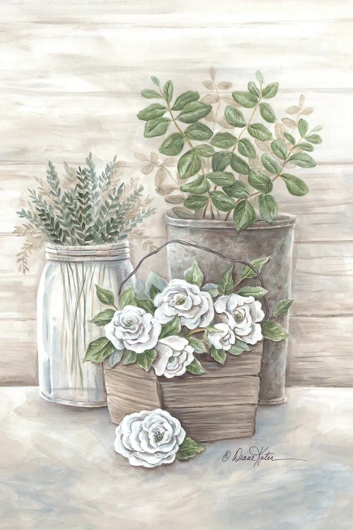 Rose Botanical by Diane Kater wall art