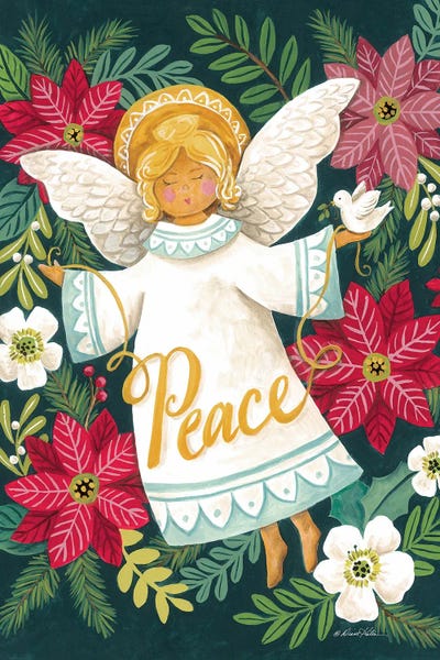 Christmas Signs & Sentiments: Peace Christmas Angel by Diane Kater