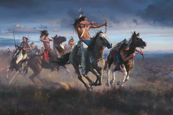 Native American Décor: Battlefront by David Edward Kucera