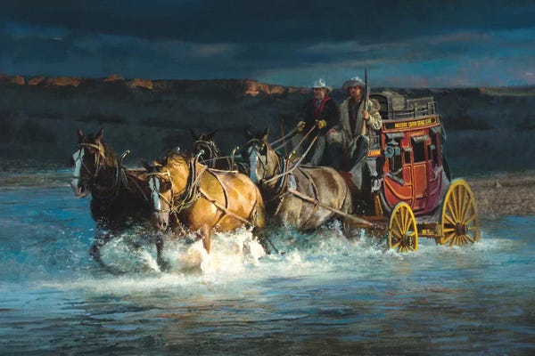 Western Décor: Bridges Are For Trains by David Edward Kucera