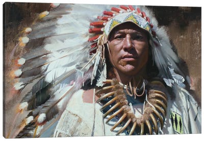 Commander And Chief Canvas Art Print - David Edward Kucera