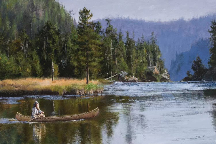 Fast Water Ahead by David Edward Kucera wall art