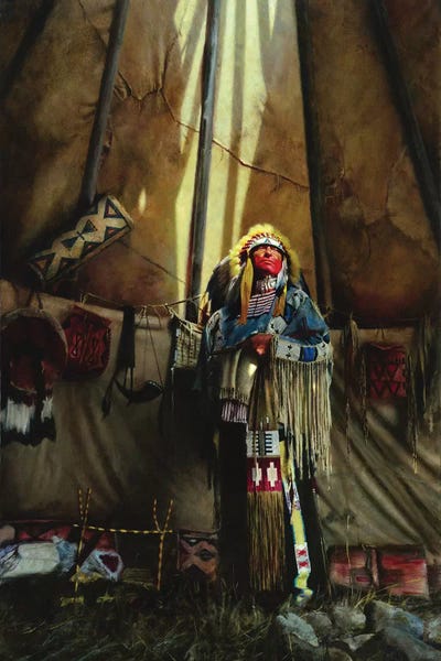 His Eminence by David Edward Kucera canvas print