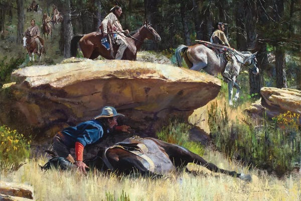 Western Décor: Hold Steady Redo by David Edward Kucera