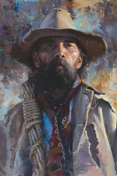 Journey Man by David Edward Kucera wall art