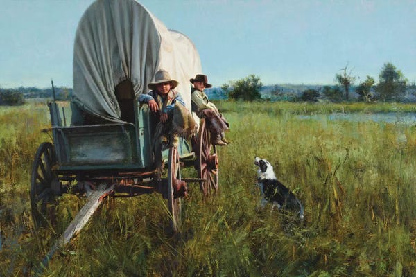 Carriages & Wagons: Just Chillin by David Edward Kucera