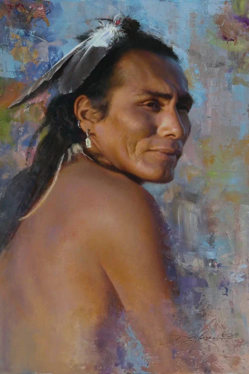 Looking Back by David Edward Kucera wall art