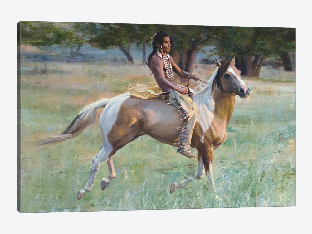 New Pony by David Edward Kucera 1-piece Canvas Artwork