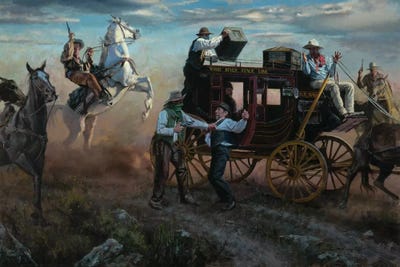 Outmanned by David Edward Kucera art print