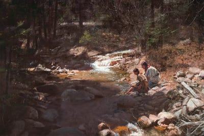 Sanctuary by David Edward Kucera multi panel art