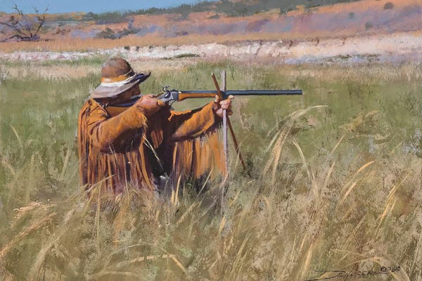 Western Décor: Sharp Shooter by David Edward Kucera