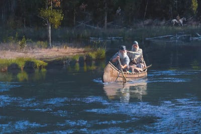 Silent Escort by David Edward Kucera canvas print