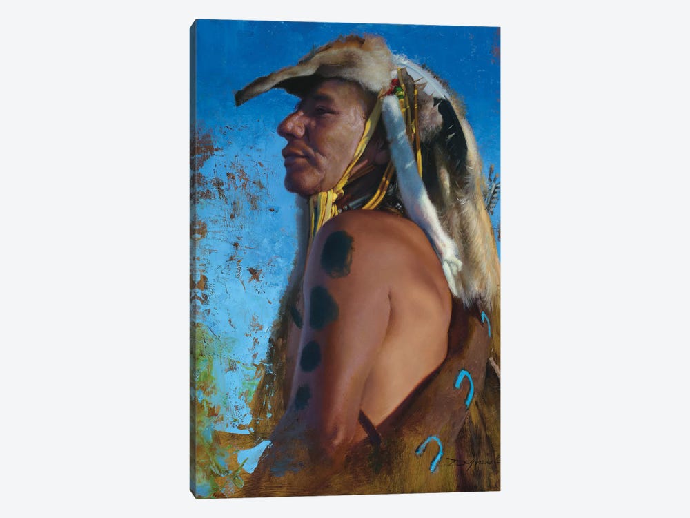 Sioux Garrison by David Edward Kucera 1-piece Canvas Print