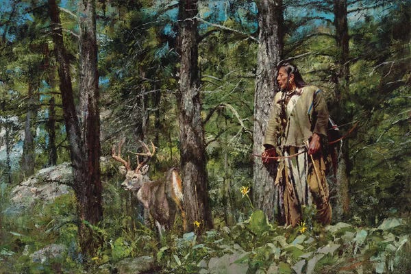 Native American Décor: Summer Harvest by David Edward Kucera