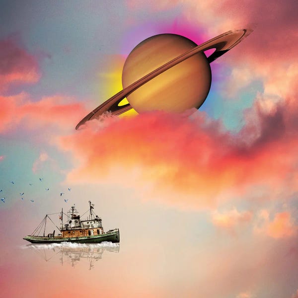 Sweet Escape: Tuging Around Saturn by David Loblaw