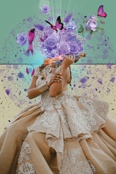 Rose Water by David Loblaw canvas print