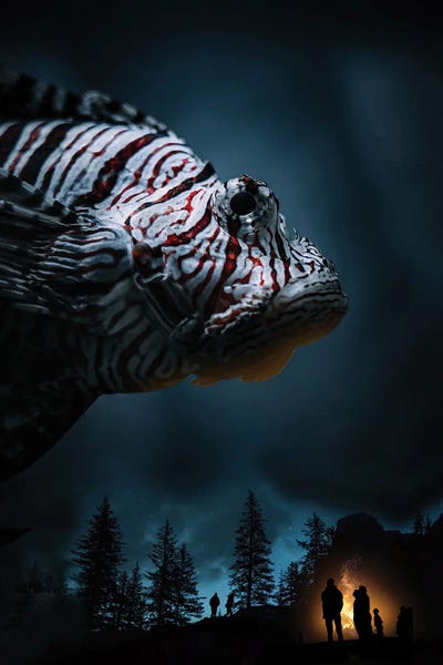 Lion Fish: Night Krowler by David Loblaw