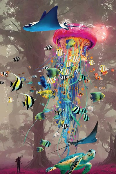 Jellyfish: Dreaming In The Jellyfish Forest by David Loblaw