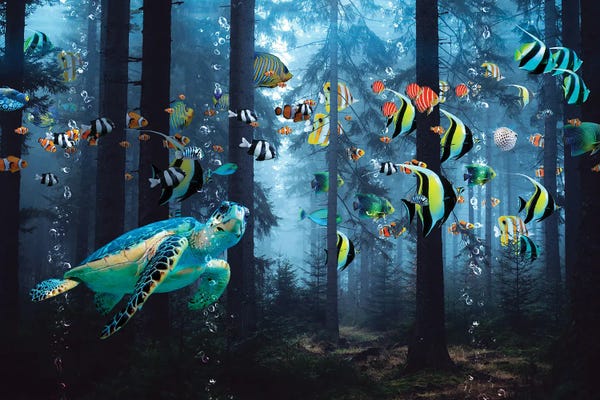 Turtles: Tropical Forest by David Loblaw