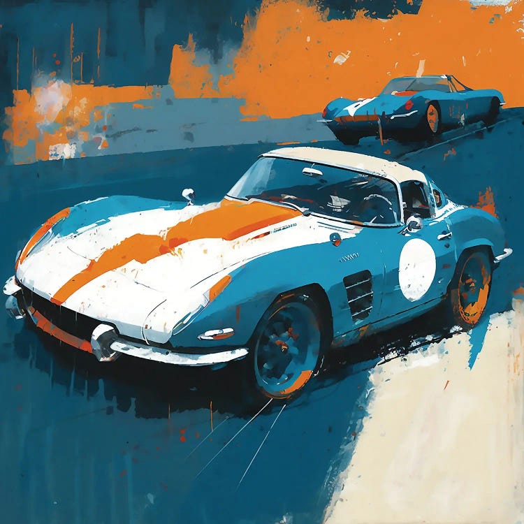 Vett Racing by David Loblaw wall art
