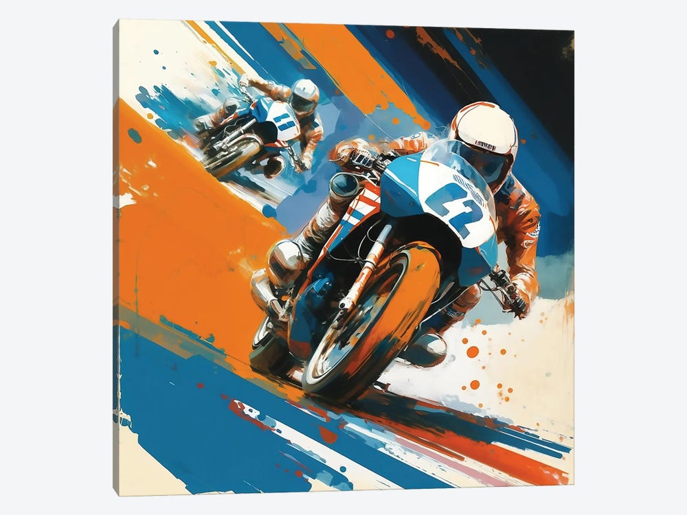Speed Freak by David Loblaw 1-piece Canvas Art