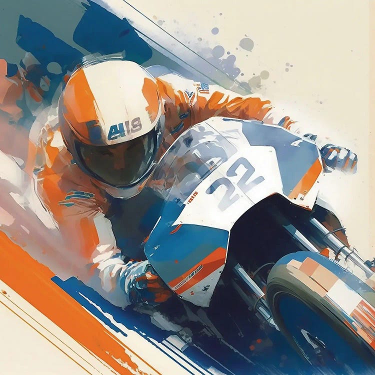 Motorsports by David Loblaw wall art