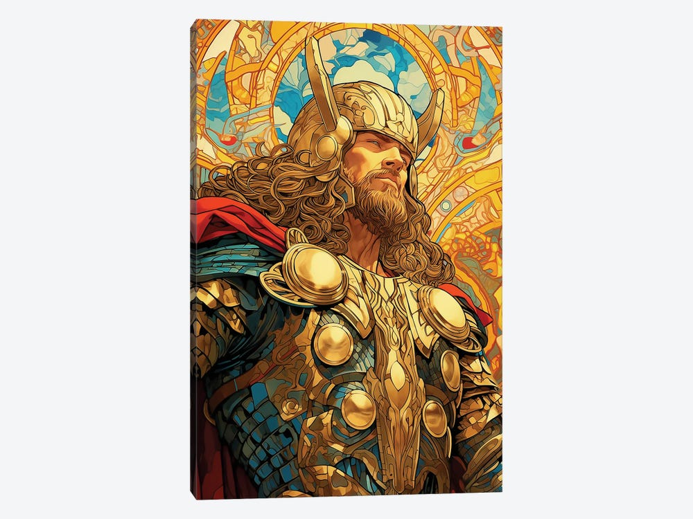 God Of Thunder by David Loblaw 1-piece Art Print