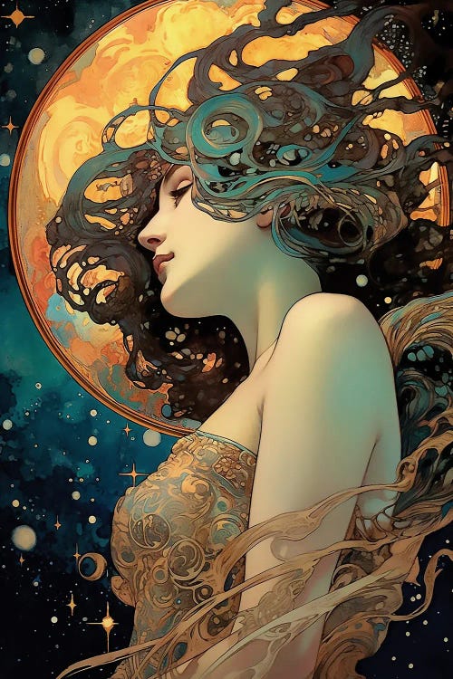 The New Art Nouveau by David Loblaw wall art