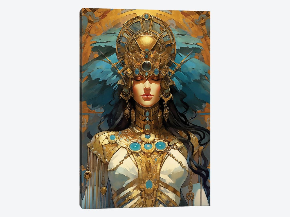 Eguptian Goddess by David Loblaw 1-piece Canvas Print