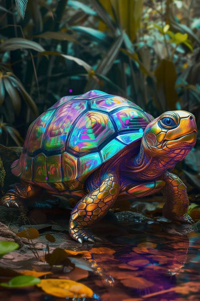 Turtles: Metallic Turtle by David Loblaw