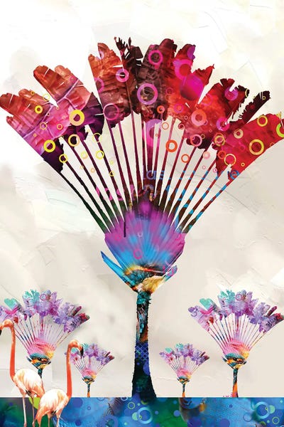 Imagination: Travelers Palm Tree by David Loblaw