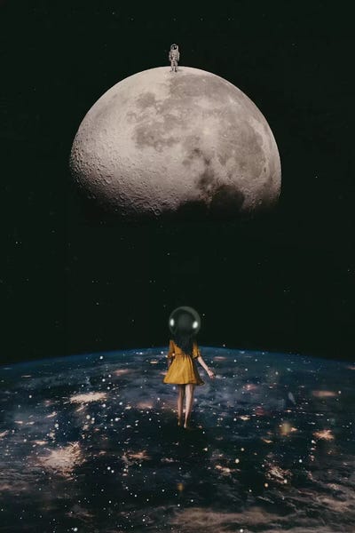 My Friend the Astronaut by Deandra Lee gallery poster