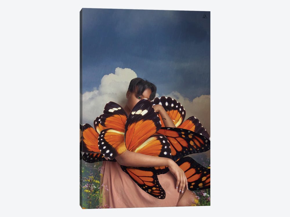 Butterfly by Deandra Lee 1-piece Canvas Print