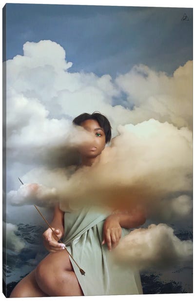 Clouds Of Sorrow Canvas Art Print - Head in the Clouds