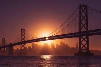 Bay Bridge by Dustin LeFevre multi panel art