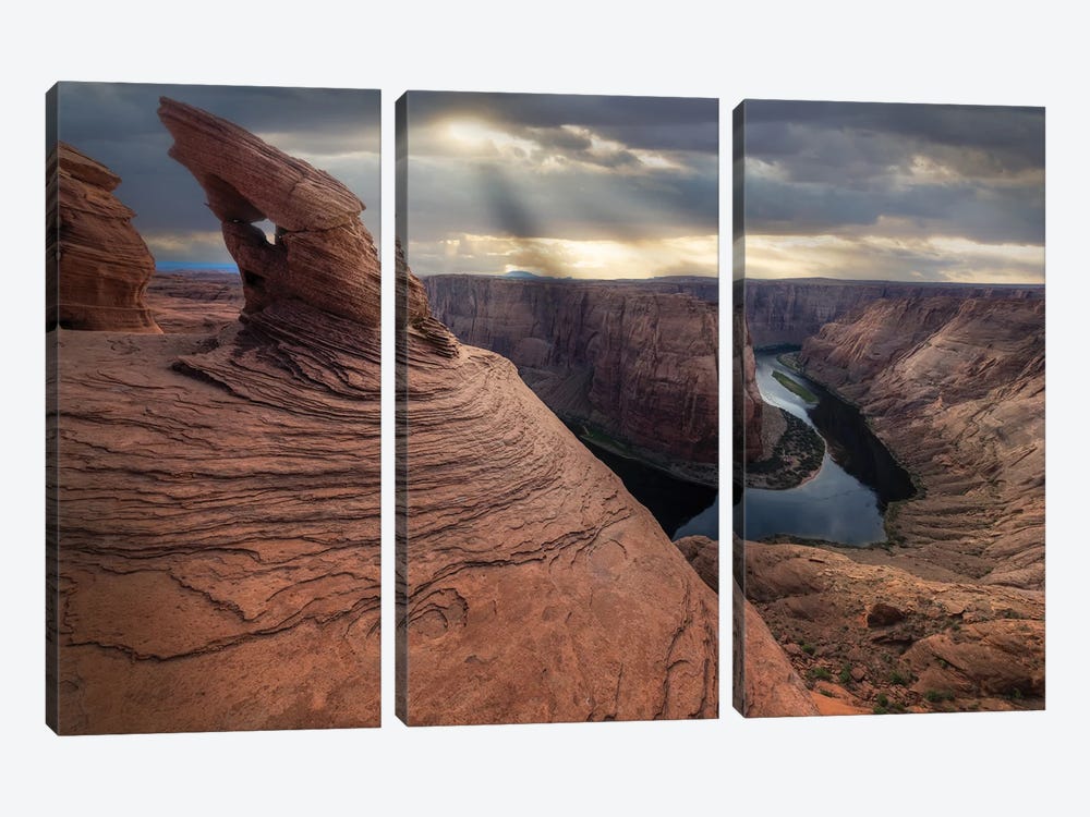 The Needle by Dustin LeFevre 3-piece Canvas Wall Art