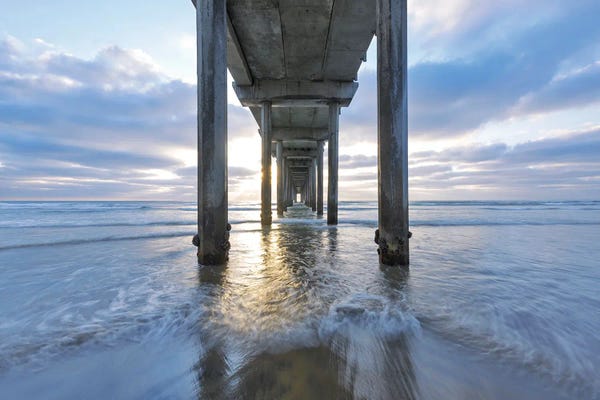 Dustin LeFevre: Scrips Pier by Dustin LeFevre