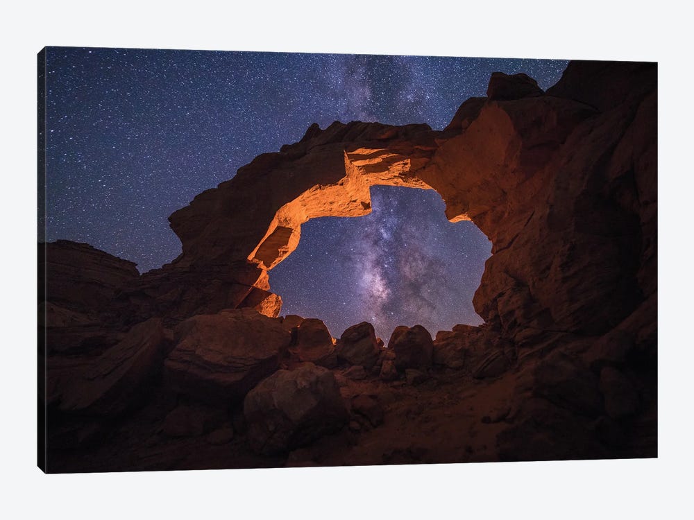 Arsenic Arch Milky Way by Dustin LeFevre 1-piece Canvas Print
