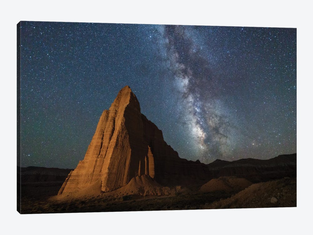Cathedral Valley Milky Way by Dustin LeFevre 1-piece Canvas Print