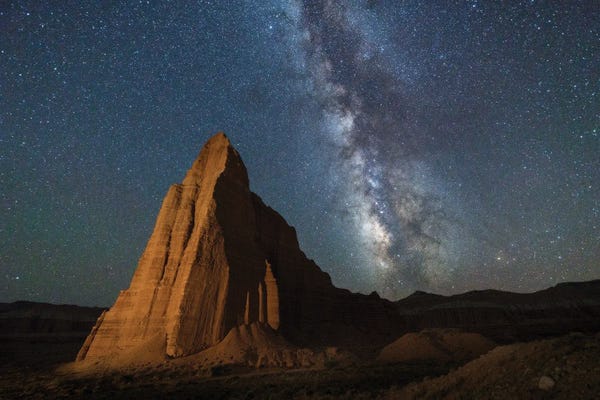 Cathedral Valley Milky Way