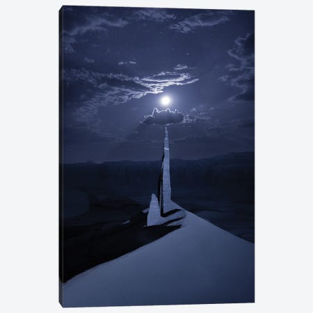 Moon Spire Canvas Print #DLF16} by Dustin LeFevre Art Print