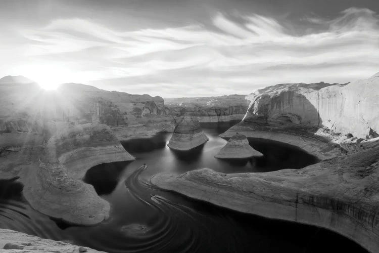 Reflection Canyon Black And White