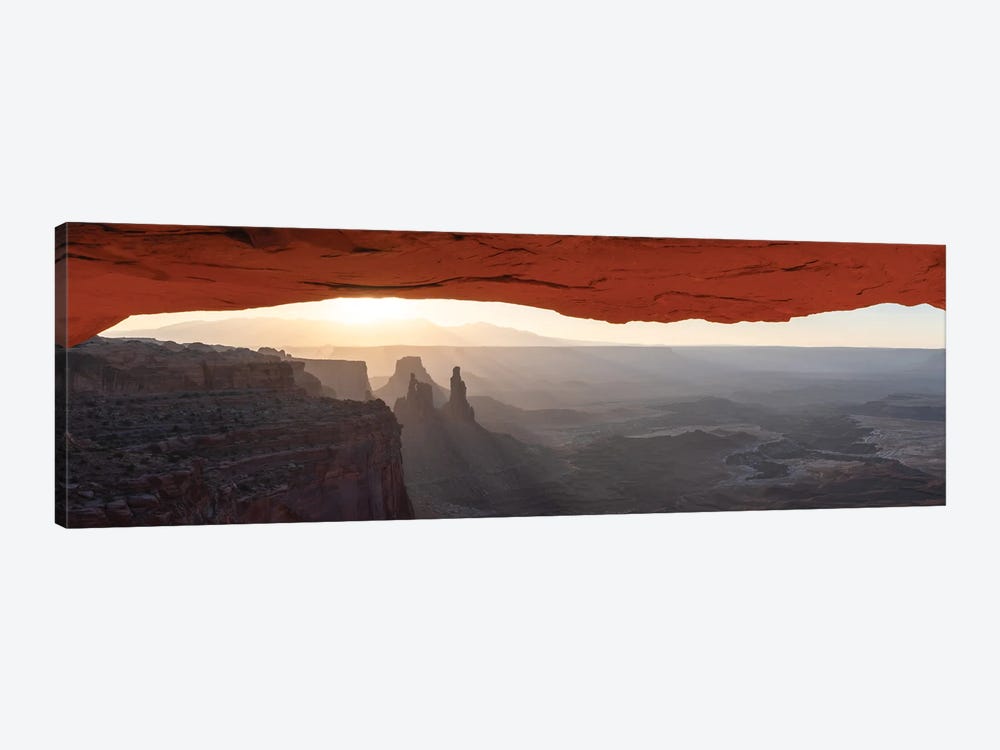 Mesa Arch Panorama by Dustin LeFevre 1-piece Canvas Art