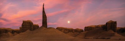 Spire Moon Rise by Dustin LeFevre multi panel art