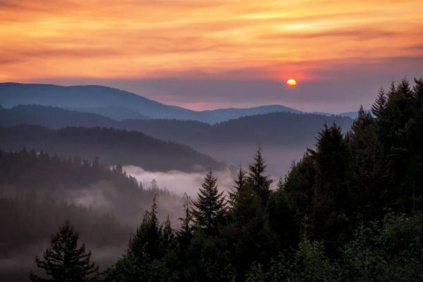 Rolling Sunrise California