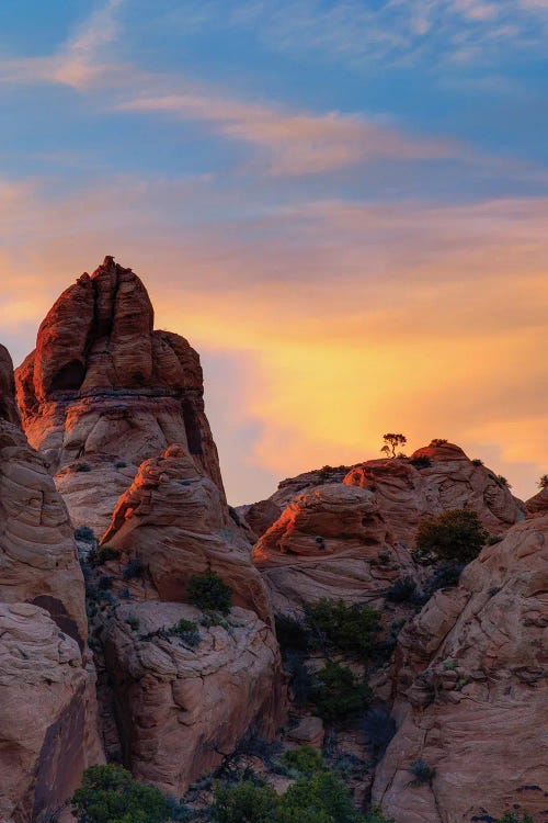 Behind The Rocks Moab by Dustin LeFevre wall art