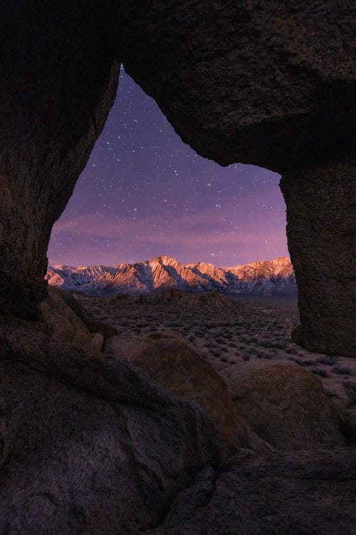 Sierra Nevada Moonrise by Dustin LeFevre wall art