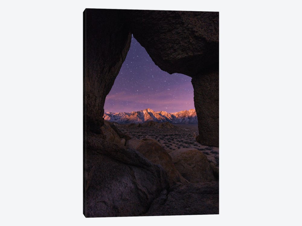 Sierra Nevada Moonrise by Dustin LeFevre 1-piece Canvas Artwork
