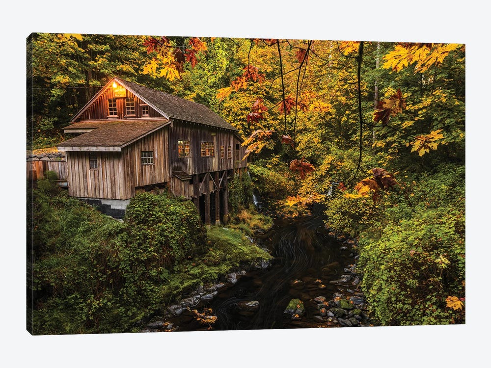 Cedar Creek Mill by Dustin LeFevre 1-piece Canvas Print